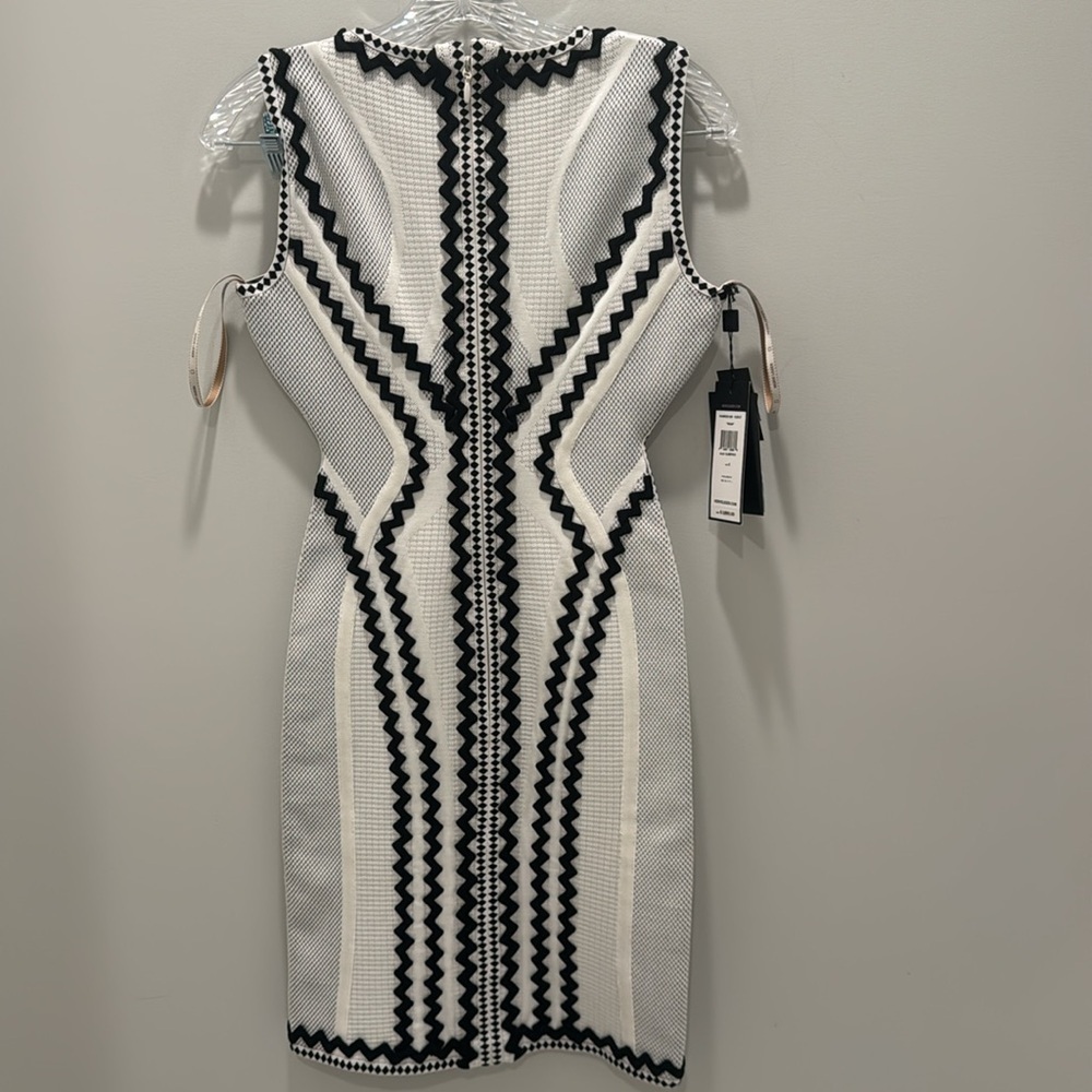 Herve Leger Bandage Black and White IMAAN Dress Size S New w/Tags MSRP $1,890 - Picture 10 of 10
